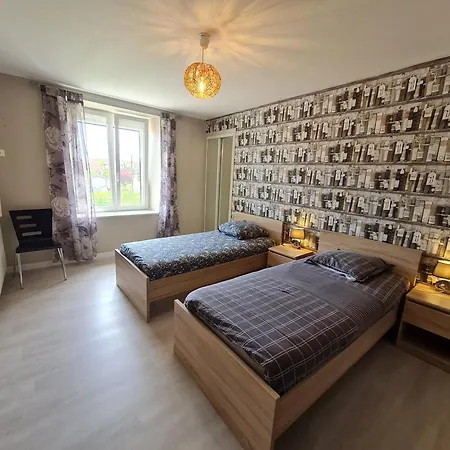 Grand Equipe A La Ferme, Ideal Pour Familles Et Amis, Avec Terrasse Et Proche De Loisirs - Fr-1-584-295 Ferienhaus *